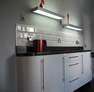 white and black kitchen design hudderfield